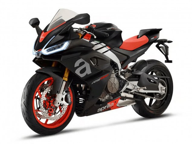 2020-2024 Aprilia RS660 Motorcycle Fairings - Matte Black Silver Red Canada