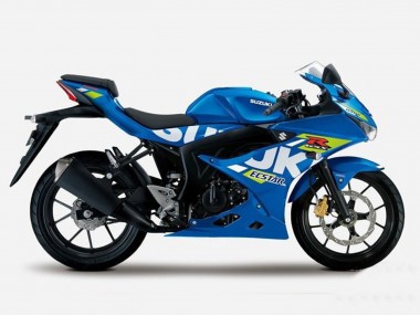 Wholesale 2017-2025 Suzuki GSXR125 Motorcycle Fairings - Blue Yellow Ecstar Canada