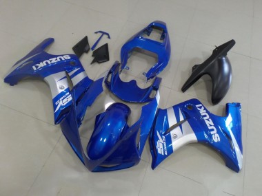 Wholesale 2003-2013 Suzuki SV650 Motorcycle Fairings - Blue Silver White Canada