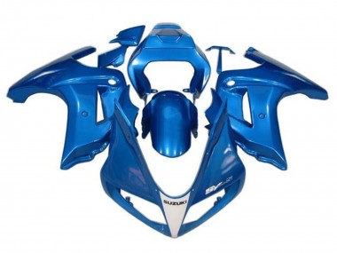 Wholesale 2003-2013 Suzuki SV650 Motorcycle Fairings - Blue White Canada