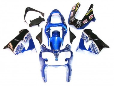 Wholesale 2002-2003 Kawasaki ZX9R Motorcycle Fairing - Blue White Black Canada