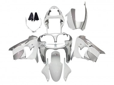 Wholesale 2002-2003 Kawasaki ZX9R Motorcycle Fairings - White Silver Canada