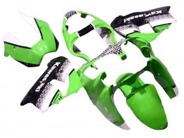 Wholesale 2002-2003 Kawasaki ZX9R Motorcycle Fairings - Green White Black Canada