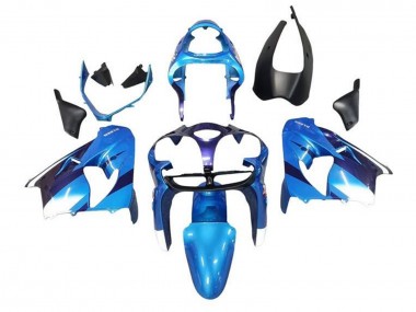 Wholesale 2002-2003 Kawasaki ZX9R Motorcycle Fairings - Blue White Black Canada