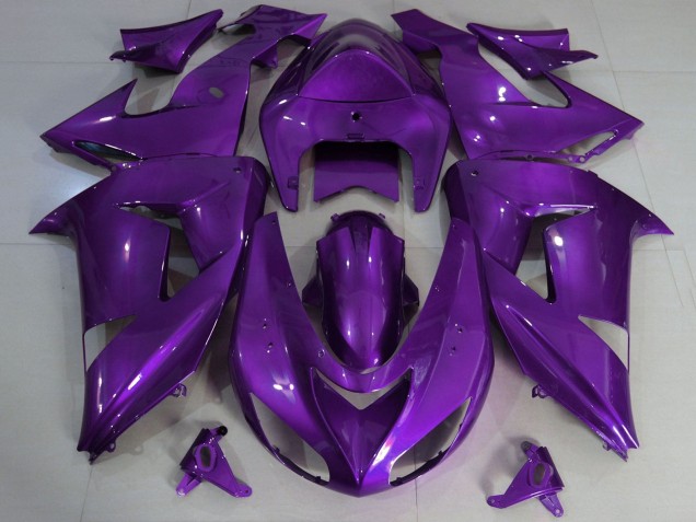 2006-2007 Kawasaki ZX10R Motorcycle Fairing - Purple Canada