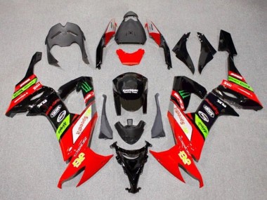 Wholesale 2008-2010 Kawasaki ZX10R Motorcycle Fairings - Red Green Black Yellow Canada