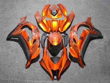 Wholesale 2016-2020 Kawasaki ZX10R Motorcycle Fairings - Orange Black Canada