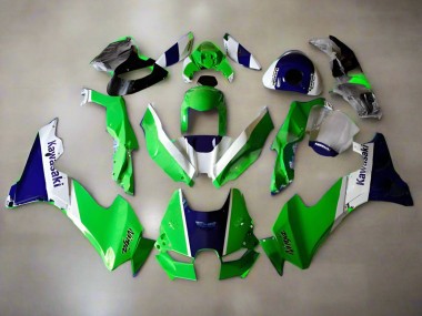 Wholesale 2021-2025 Kawasaki ZX10R Motorcycle Fairings - Green White Blue Canada