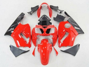 Wholesale 2002-2006 Kawasaki ZX12R Motorcycle Fairings - Red Black Canada