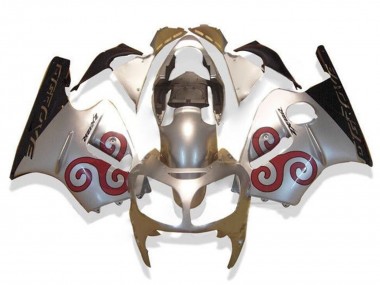 Wholesale 2002-2006 Kawasaki ZX12R Motorcycle Fairings - Silver Red Black Canada