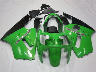 Wholesale 2002-2006 Kawasaki ZX12R Motorcycle Fairings - Green Black Purple Canada