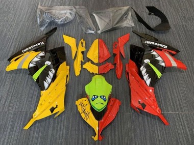 Wholesale 2013-2024 Kawasaki EX300 Motorcycle Fairings - Yellow Red Green Shark Canada