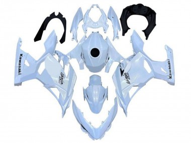 Wholesale 2018-2024 Kawasaki Ninja 400 Motorcycle Fairings - Pearl White Canada