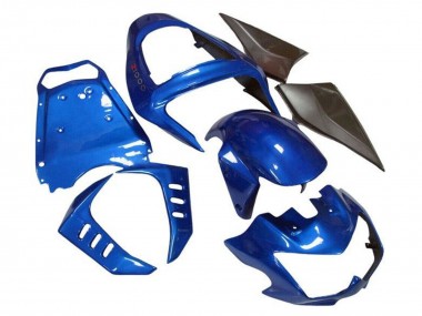 Wholesale 2003-2006 Kawasaki Z1000 Motorcycle Fairings - Blue Matte Black Canada