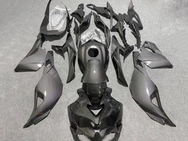 Wholesale 2019-2025 Kawasaki ZX25R ZX-25R Motorcycle Fairings - Black Faux Carbon Fiber Canada
