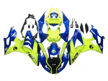 Wholesale 2009-2014 BMW S1000RR Motorcycle Fairings - Blue Yellow HP Canada