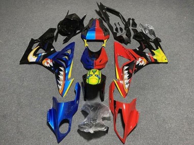 Wholesale 2009-2014 BMW S1000RR Motorcycle Fairings - Blue Red Yellow Black Shark Canada
