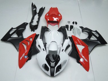 Wholesale 2009-2014 BMW S1000RR Motorcycle Fairings - White Red Matte Black Canada