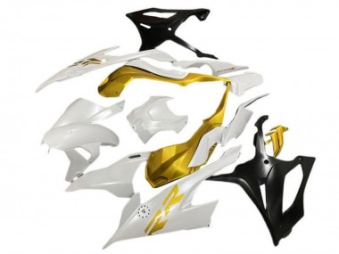 Wholesale 2019-2022 BMW S1000RR Motorcycle Fairings - White Gold Matte Black Canada