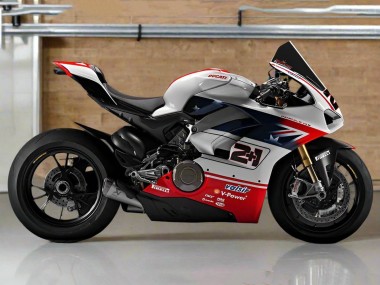 Wholesale 2018-2019 Ducati Panigale V4 V4S Motorcycle Fairings - Silver Red Black Canada
