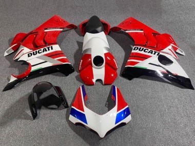 Wholesale 2020-2021 Ducati Panigale V4 V4S Motorcycle Fairings - White Red Blue Glossy Black Canada