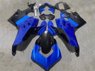Wholesale 2020-2021 Ducati Panigale V4 V4S Motorcycle Fairings - Blue Glossy Black Canada