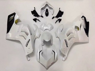 Wholesale 2020-2021 Ducati Panigale V4 V4S Motorcycle Fairing - Pearl White Glossy Black Canada