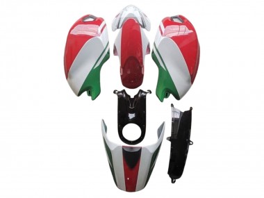 Wholesale 2008-2012 Ducati Monster 696 796 1100 1100S Motorcycle Fairings - White Red Green Canada
