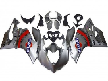 Wholesale 2011-2014 Ducati Panigale 1199 Motorcycle Fairings - Silver Red Blue Martini Canada