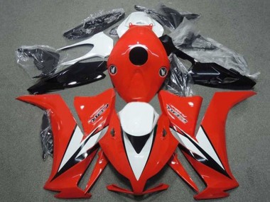 Wholesale 2012-2016 Honda CBR1000RR Motorcycle Fairings - White Red Glossy Black Stripe Canada
