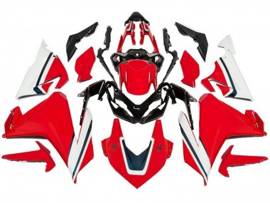 Wholesale 2019-2021 Honda CBR500R Motorcycle Fairings - Red White Black Stripe Canada