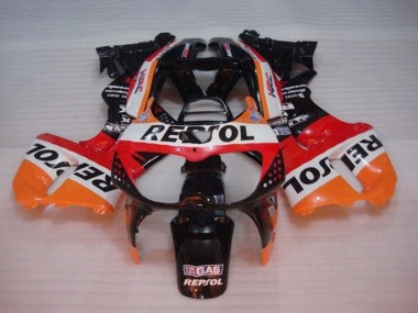 Wholesale 1994-1995 Honda CBR900RR 893 Motorcycle Fairings - Orange White Red Glossy Black Repsol Canada
