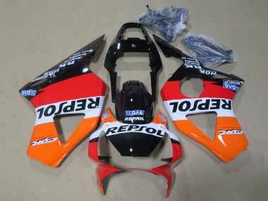 Wholesale 2002-2003 Honda CBR900RR 954 Motorcycle Fairing - Orange White Red Glossy Black Repsol Canada