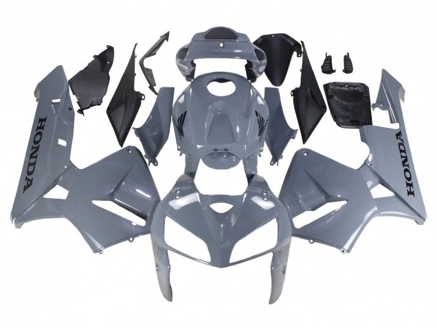 2005-2006 Honda CBR600RR Motorcycle Fairings - Grey Black Canada