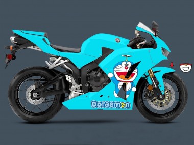 Wholesale 2013-2023 Honda CBR600RR Motorcycle Fairings - Light Blue Doraemon Canada