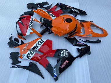 Wholesale 2013-2023 Honda CBR600RR Motorcycle Fairing - Orange White Red Glossy Black Repsol Canada