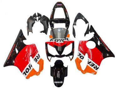 Wholesale 2001-2003 Honda CBR600 F4i Motorcycle Fairing - Orange White Red Glossy Black Repsol Canada
