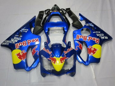 Wholesale 2001-2003 Honda CBR600 F4i Motorcycle Fairings - Blue Yellow Red Bull Canada