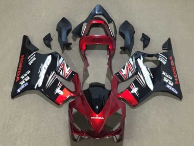 Wholesale 2001-2003 Honda CBR600 F4i Motorcycle Fairings - Candy Red Glossy Black Canada