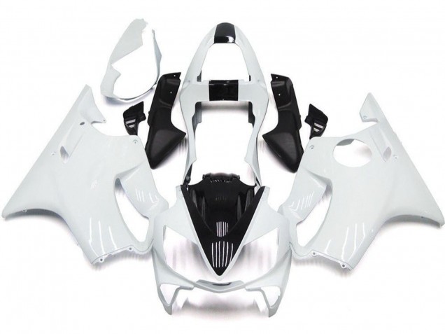 2001-2003 Honda CBR600 F4i Motorcycle Fairings - White Black Canada