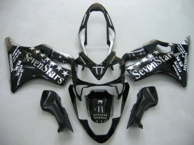 Wholesale 2004-2007 Honda CBR600 F4i Motorcycle Fairings - Glossy Black SevenStars Canada