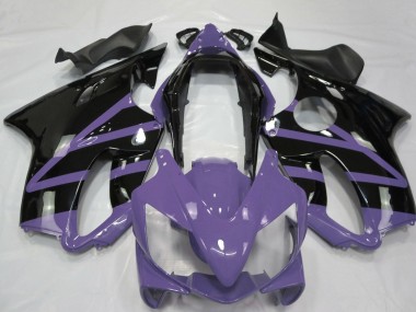 Wholesale 2004-2007 Honda CBR600 F4i Motorcycle Fairings - Light Purple Glossy Black Canada