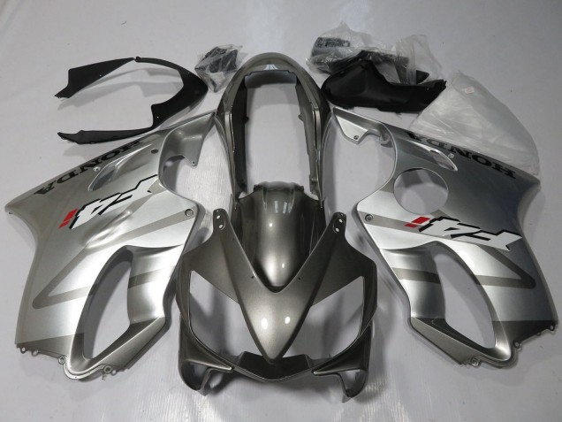 2004-2007 Honda CBR600 F4i Motorcycle Fairings - Silver Grey Canada