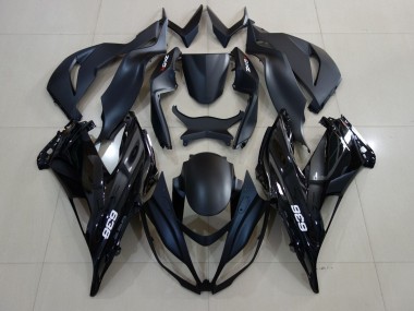 Wholesale 2007-2008 Kawasaki ZX6R Motorcycle Fairings - Matte Black Glossy Black White Canada