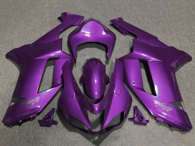 Wholesale 2007-2008 Kawasaki ZX6R Motorcycle Fairings - Purple Canada