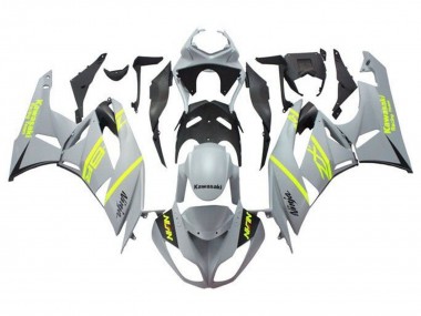 Wholesale 2009-2012 Kawasaki ZX6R Motorcycle Fairings - Grey Yellow Black Canada