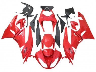 Wholesale 2009-2012 Kawasaki ZX6R Motorcycle Fairings - Red Canada