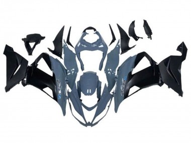 Wholesale 2013-2018 Kawasaki ZX6R Motorcycle Fairings - Grey Matte Black Canada