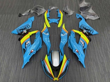 Wholesale 2013-2018 Kawasaki ZX6R Motorcycle Fairings - Light Blue Yellow Orange Black Silver Canada