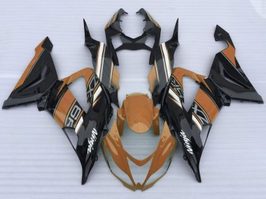 Wholesale 2013-2018 Kawasaki ZX6R Motorcycle Fairings - Orange Black White Canada